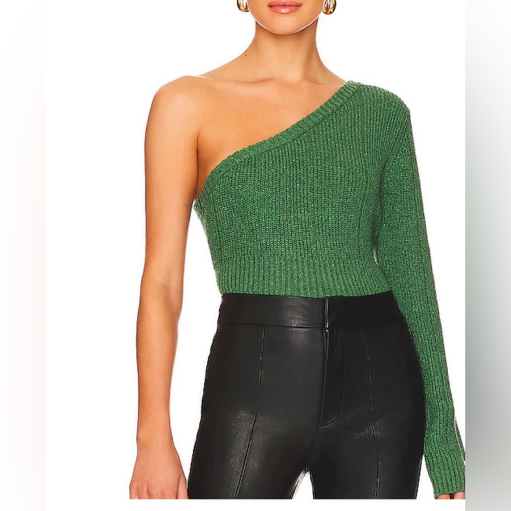 Steve Madden Courtney Sweater- Foliage Green